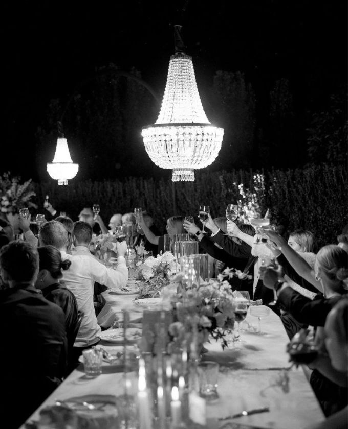 cheers in wedding